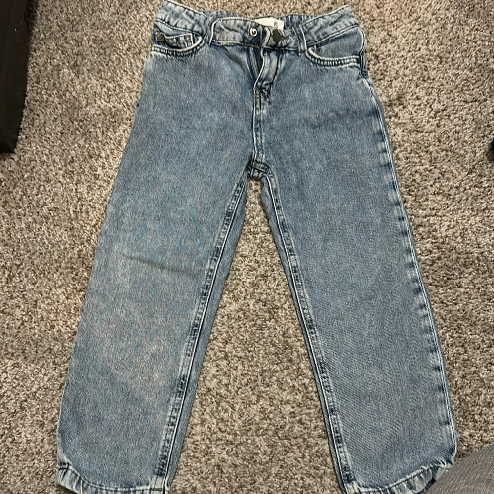 medium wash blue denim jeans size 5T from cotton on kids (boy)